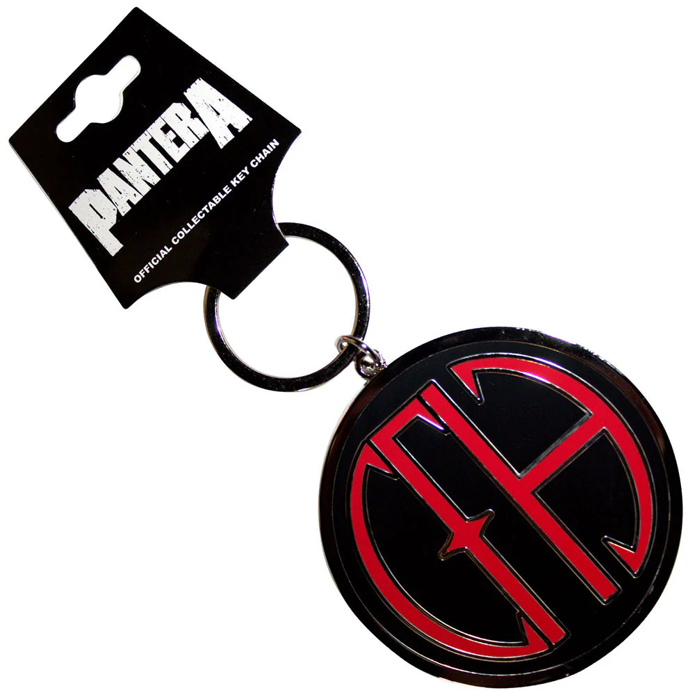 Cowboys From Hell Emblem Metal Key Chain