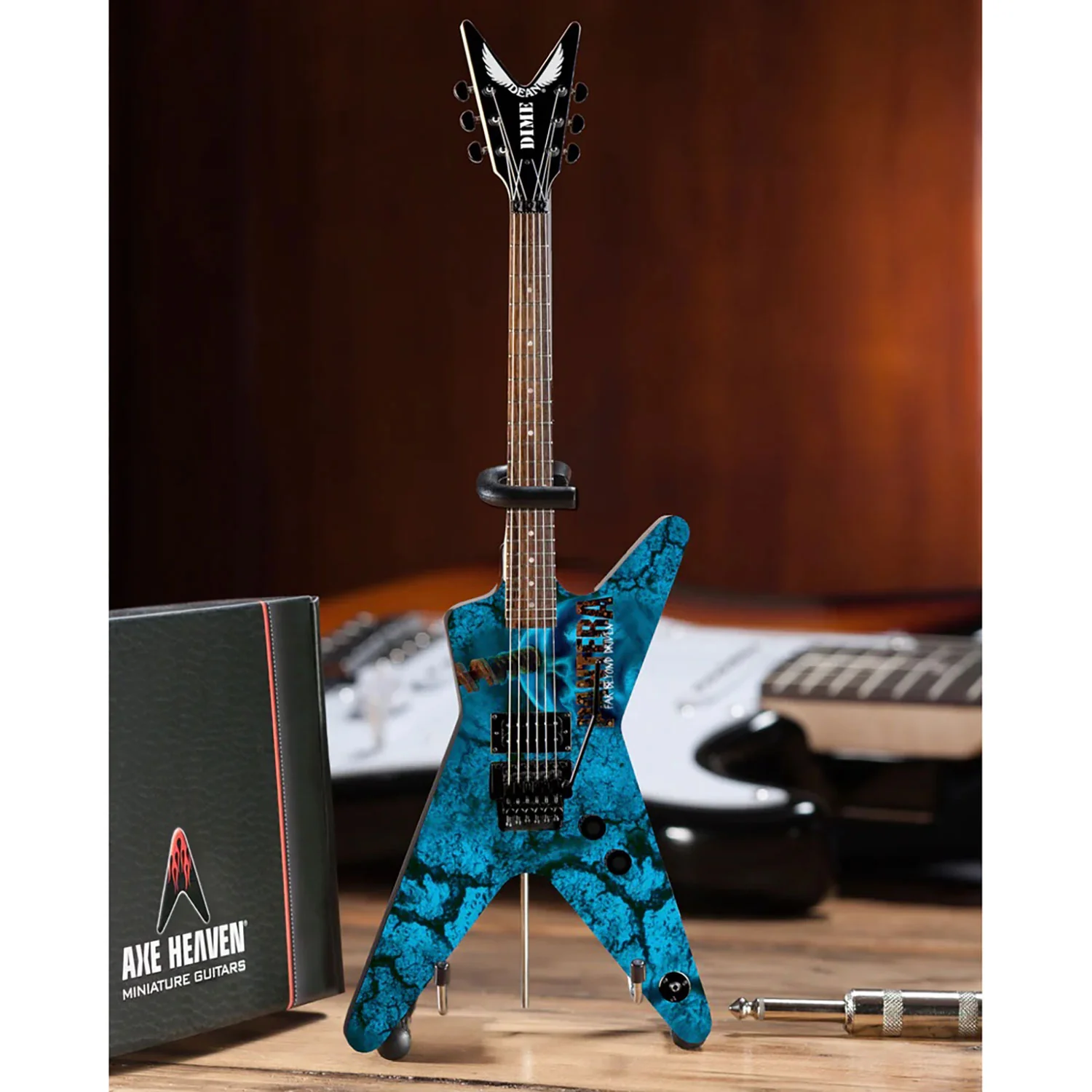 Dean Dimebag Pantera "Driven" FBD ML Mini Guitar Collector Items - Image 3
