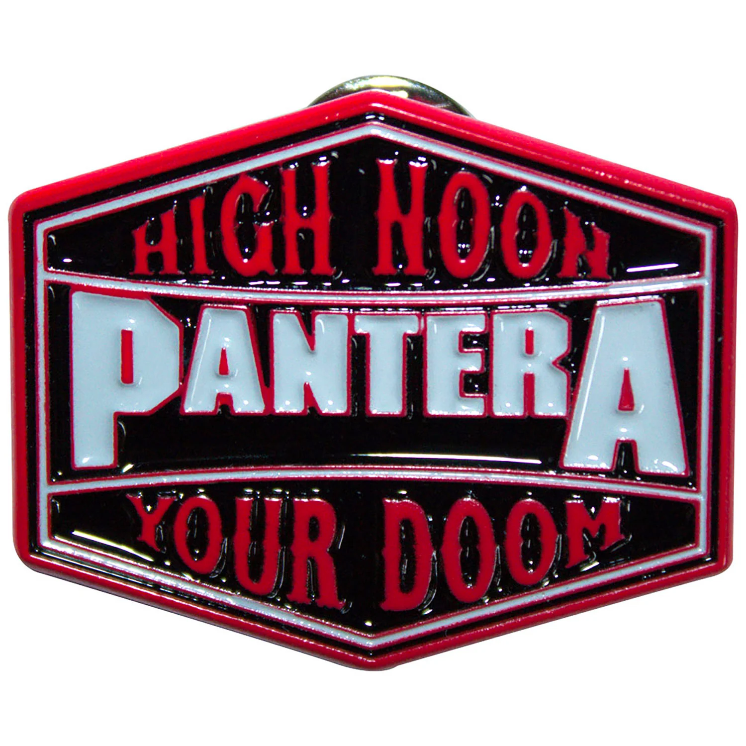 High Noon Pewter Pin Badge