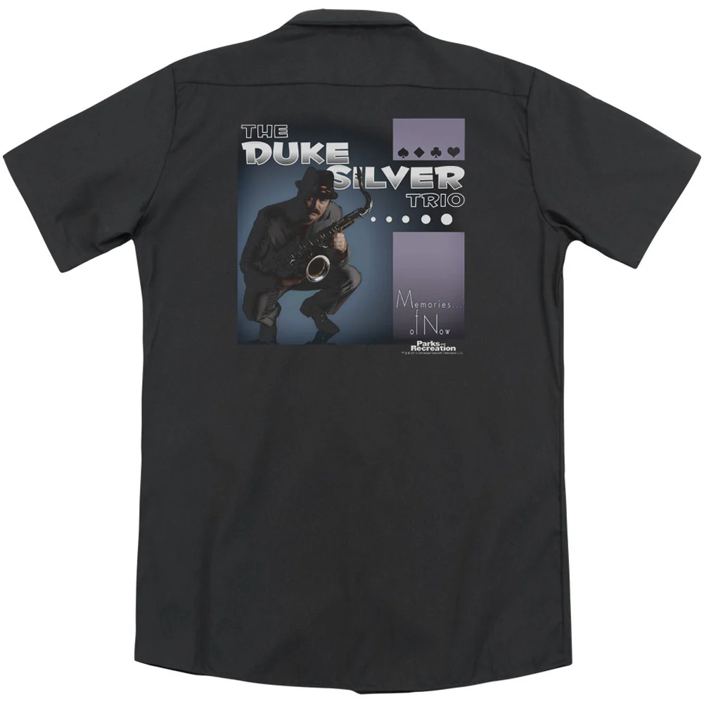 Album Cover (Back Print) Workshirt - Image 2
