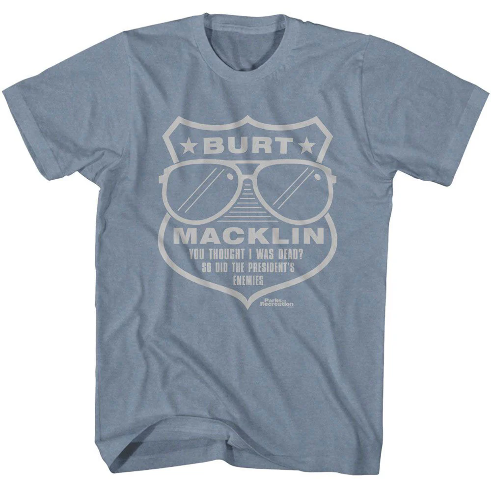 Parks And Recreation Special Agent Badge T-shirt