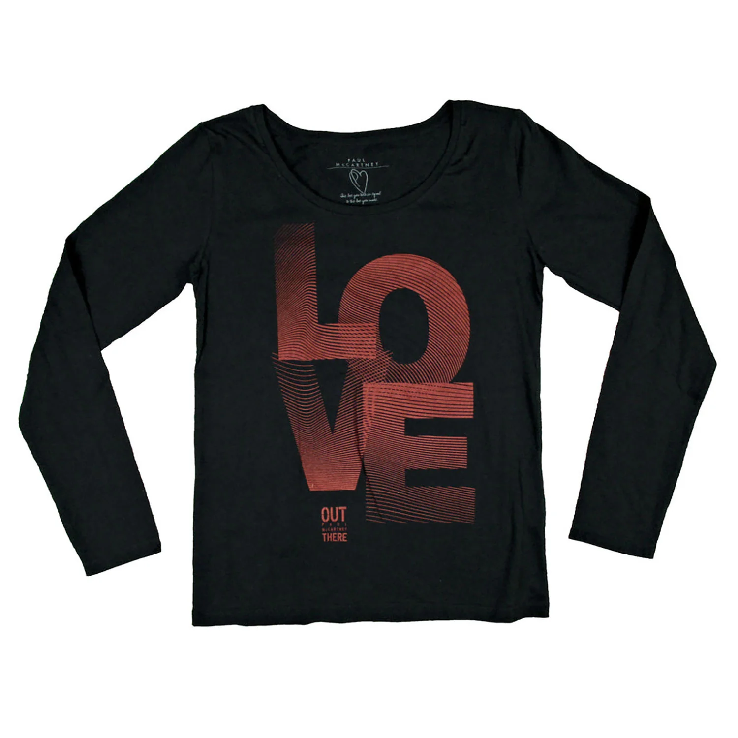 Love Lines Long Sleeve Girls Jr Long Sleeve