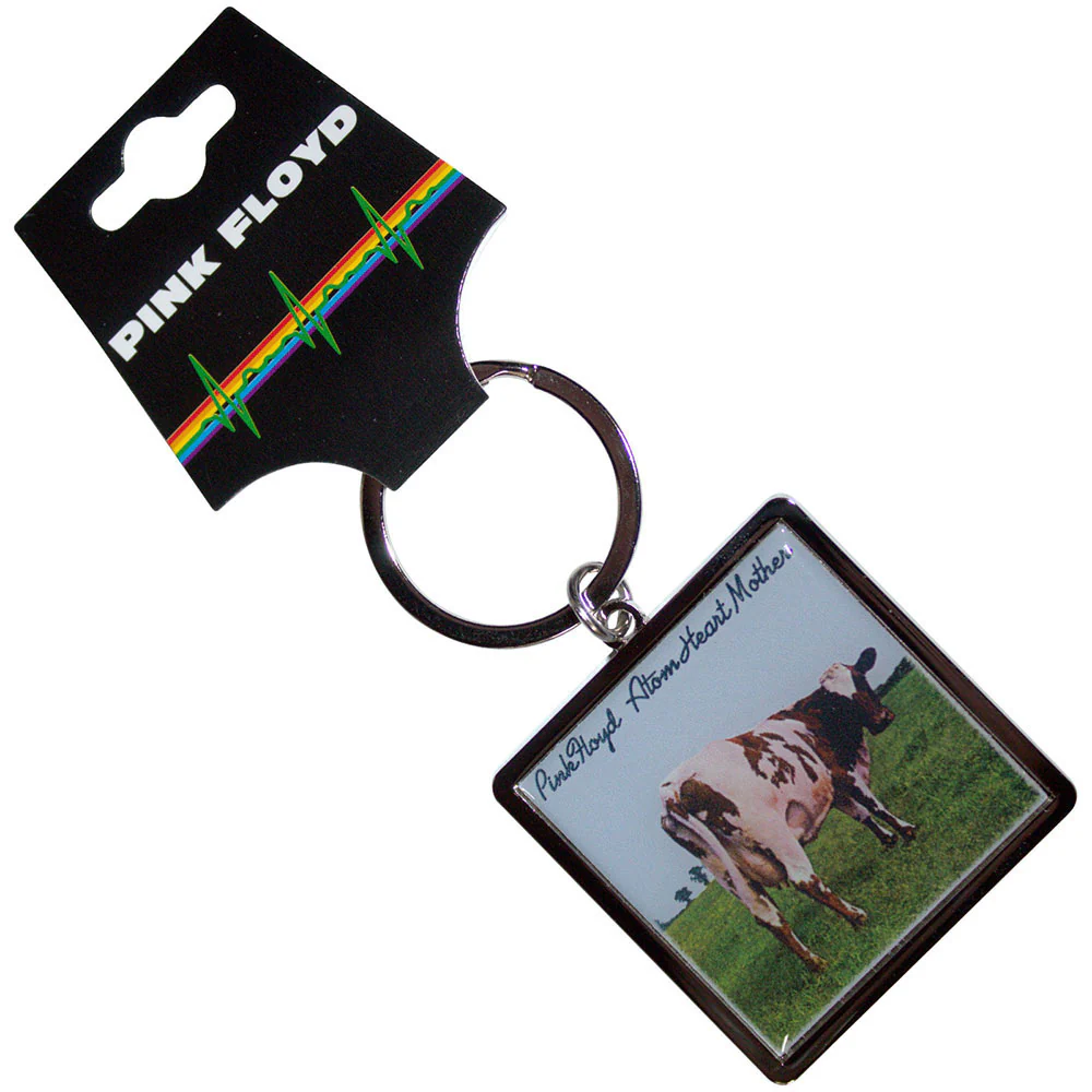 Atom Heart Mother Metal Key Chain