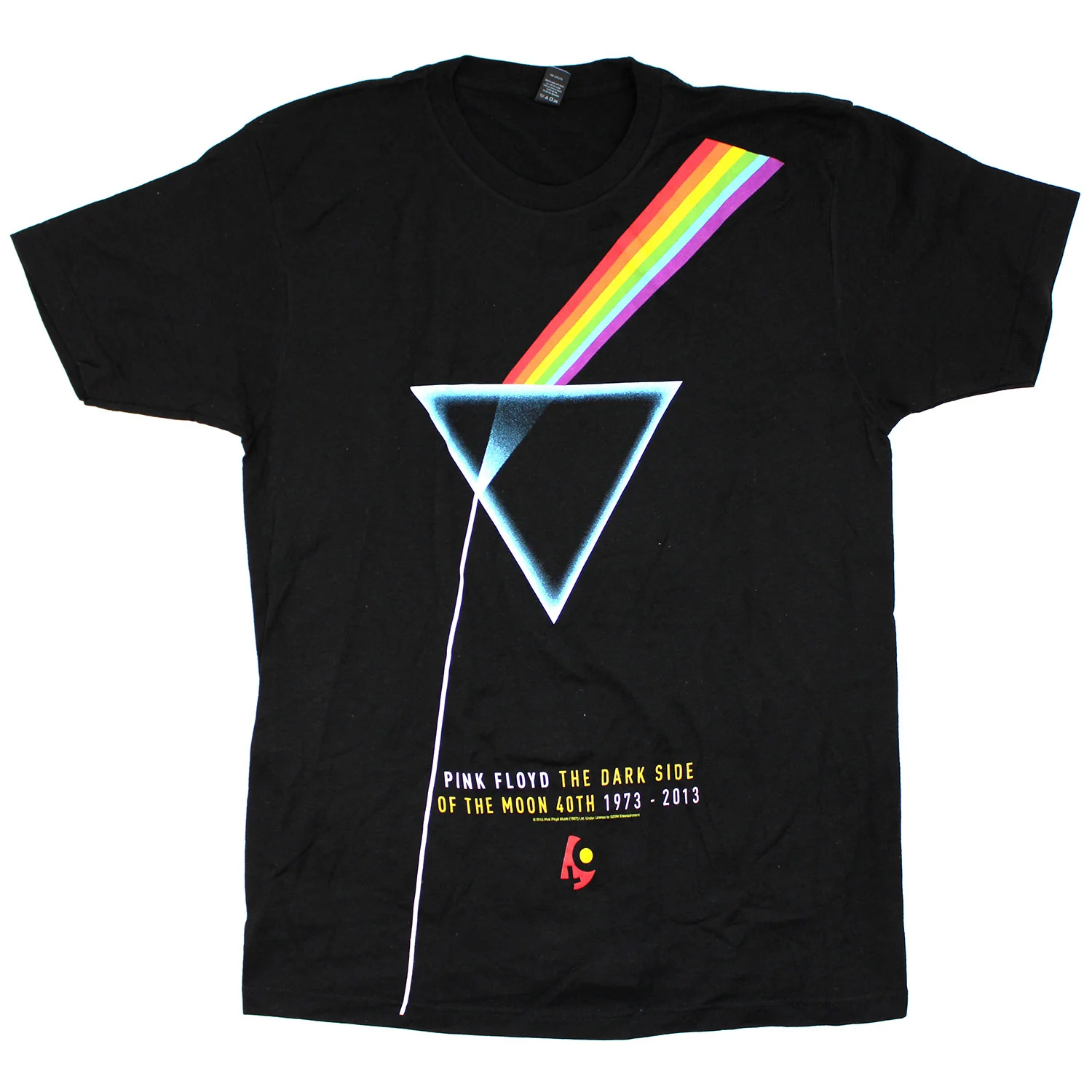 The Dark Side Of The Moon 40th 1973 - 2013 T-shirt