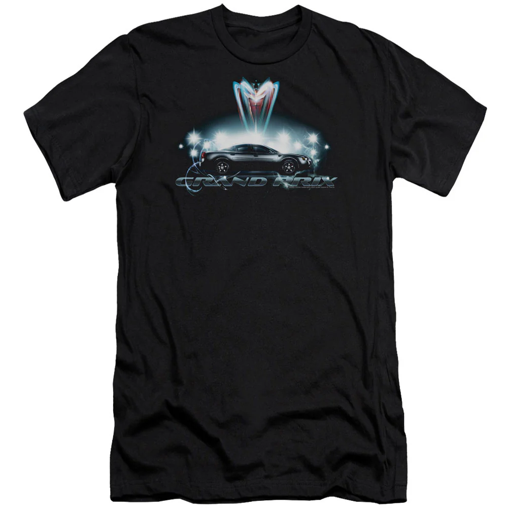 Silver Grand Am Premium Canvas Brand Slim Fit T-shirt