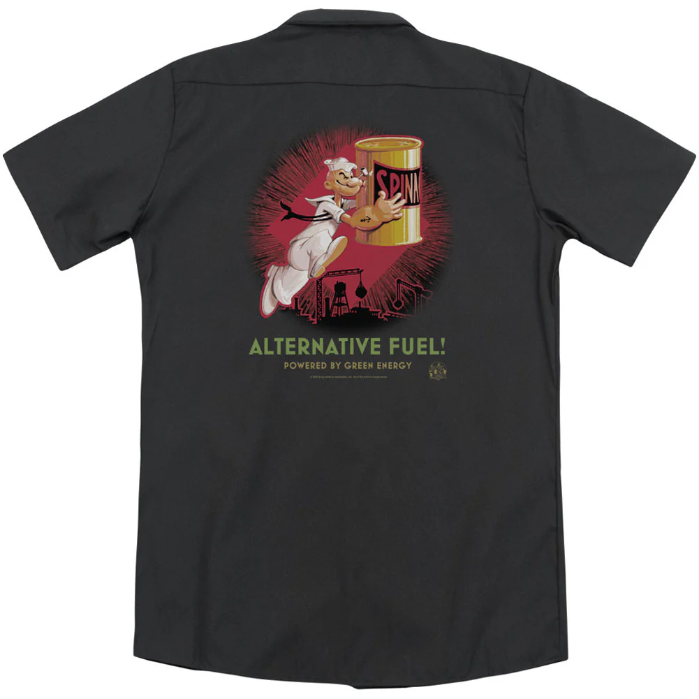 Alternative Fuel (Back Print) Workshirt - Image 2