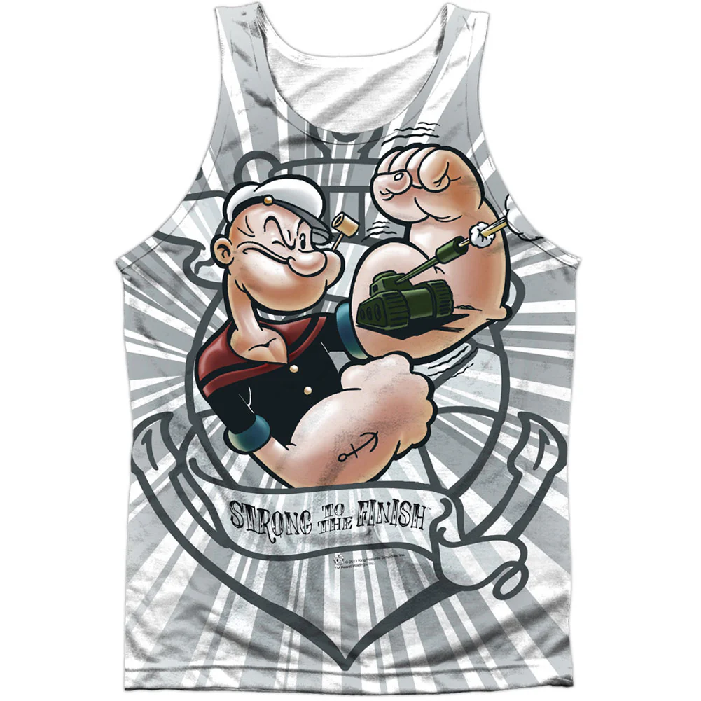 Anchored 100% Poly Mens Tank