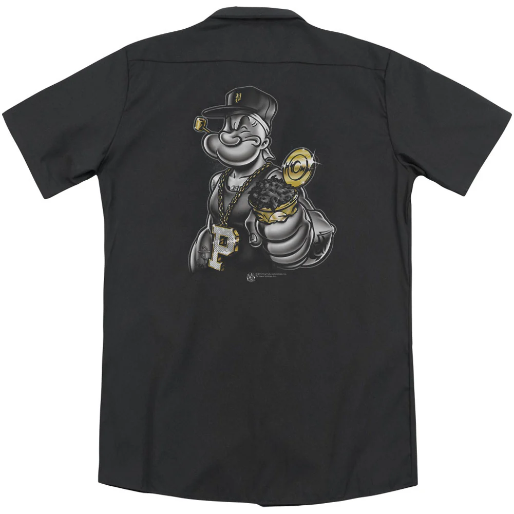 Get More Spinach (Back Print) Workshirt - Image 2