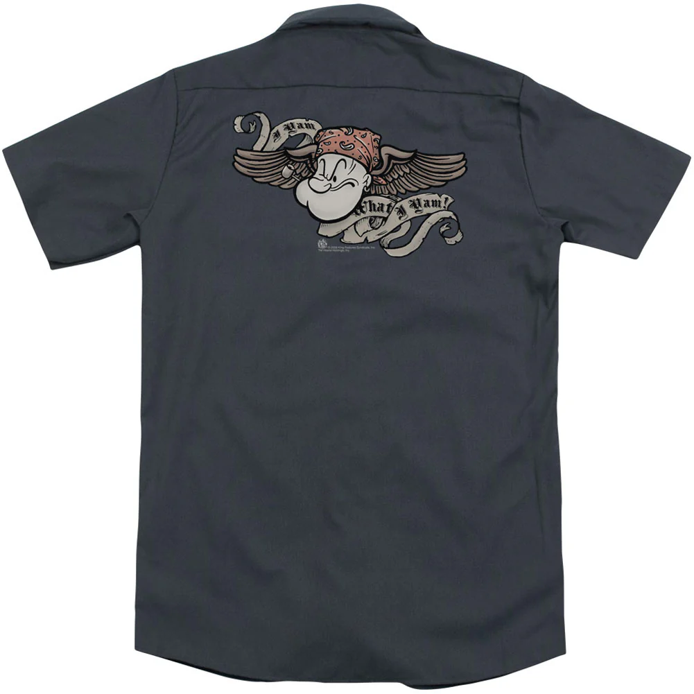 I Am (Back Print) Workshirt - Image 2