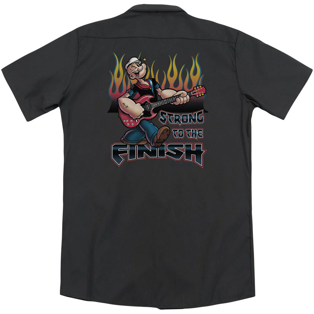 Rocks (Back Print) Workshirt - Image 2