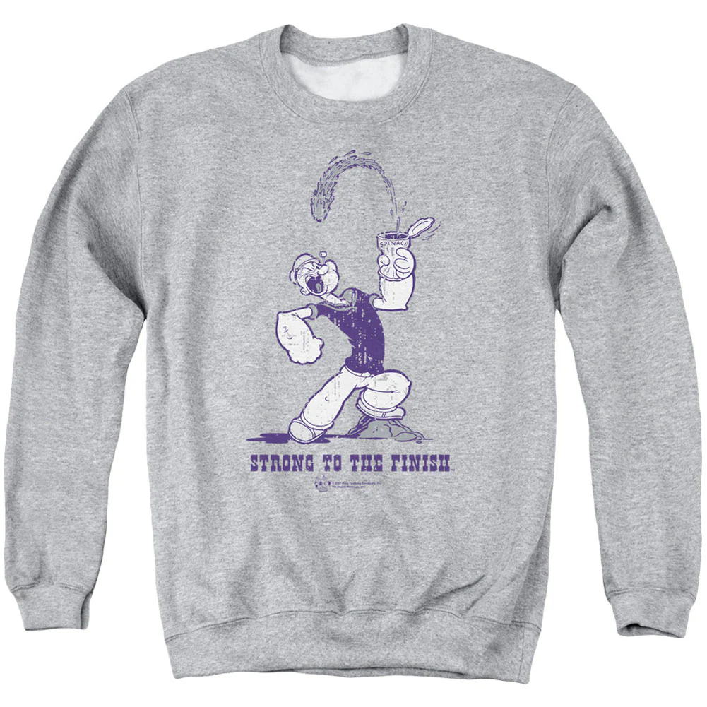 Strong To The Finish Adult Sweatshirt