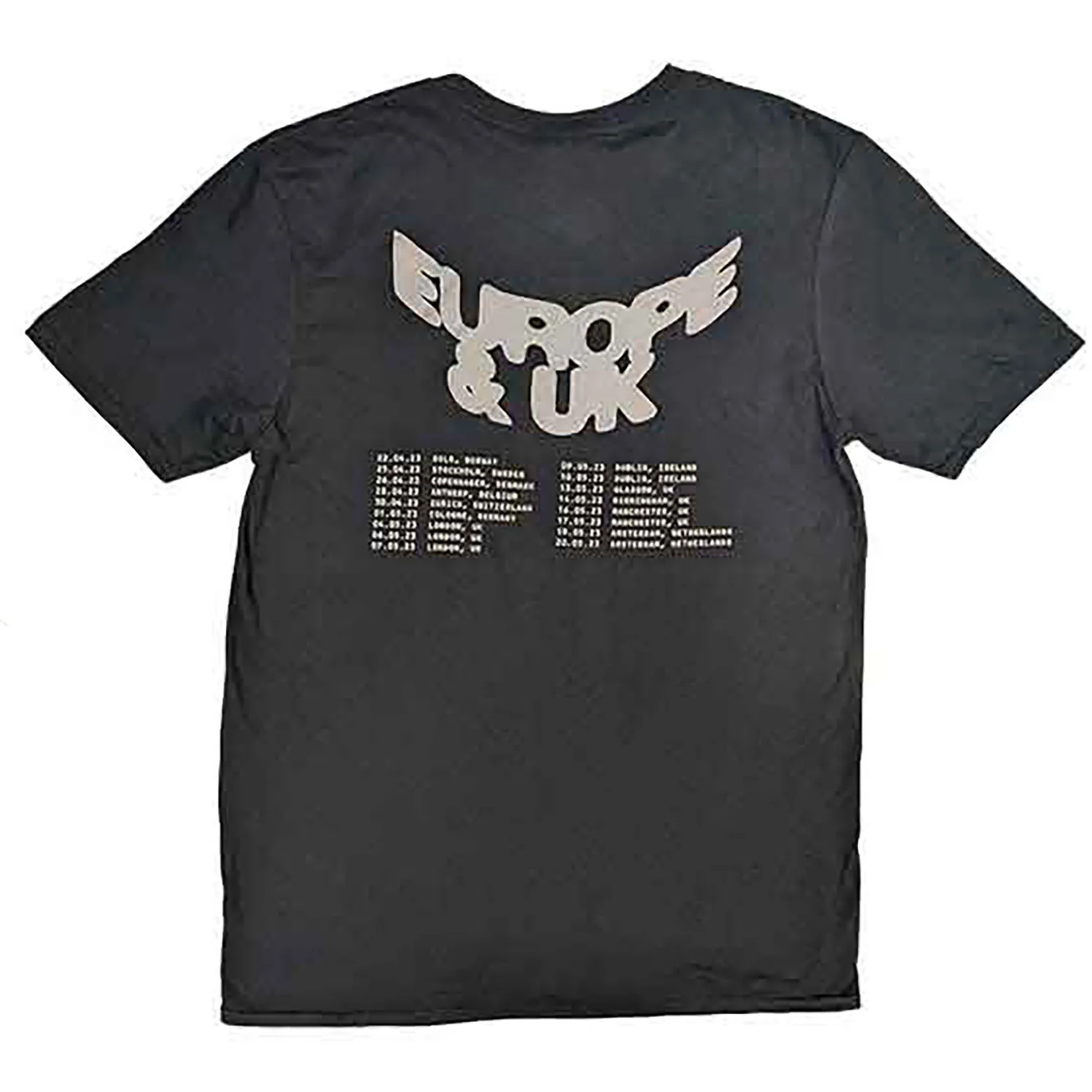 Curved Logo 2023 Tour Dates T-shirt - Image 2