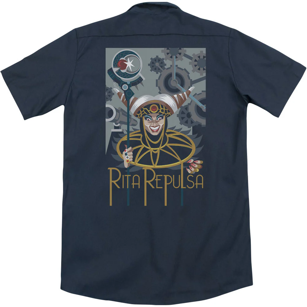 Rita Deco(Back Print) Workshirt - Image 2