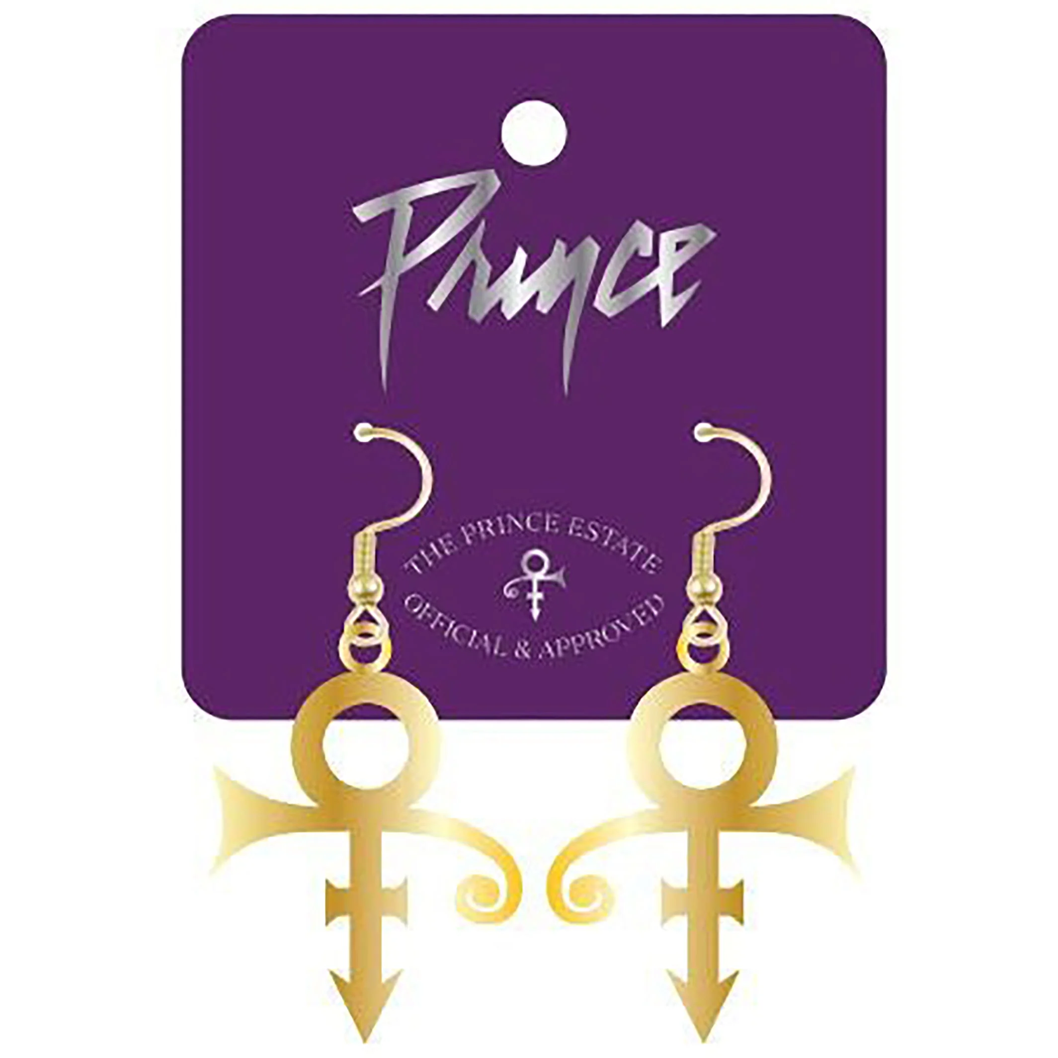 Gold Love Symbol Earrings Earrings