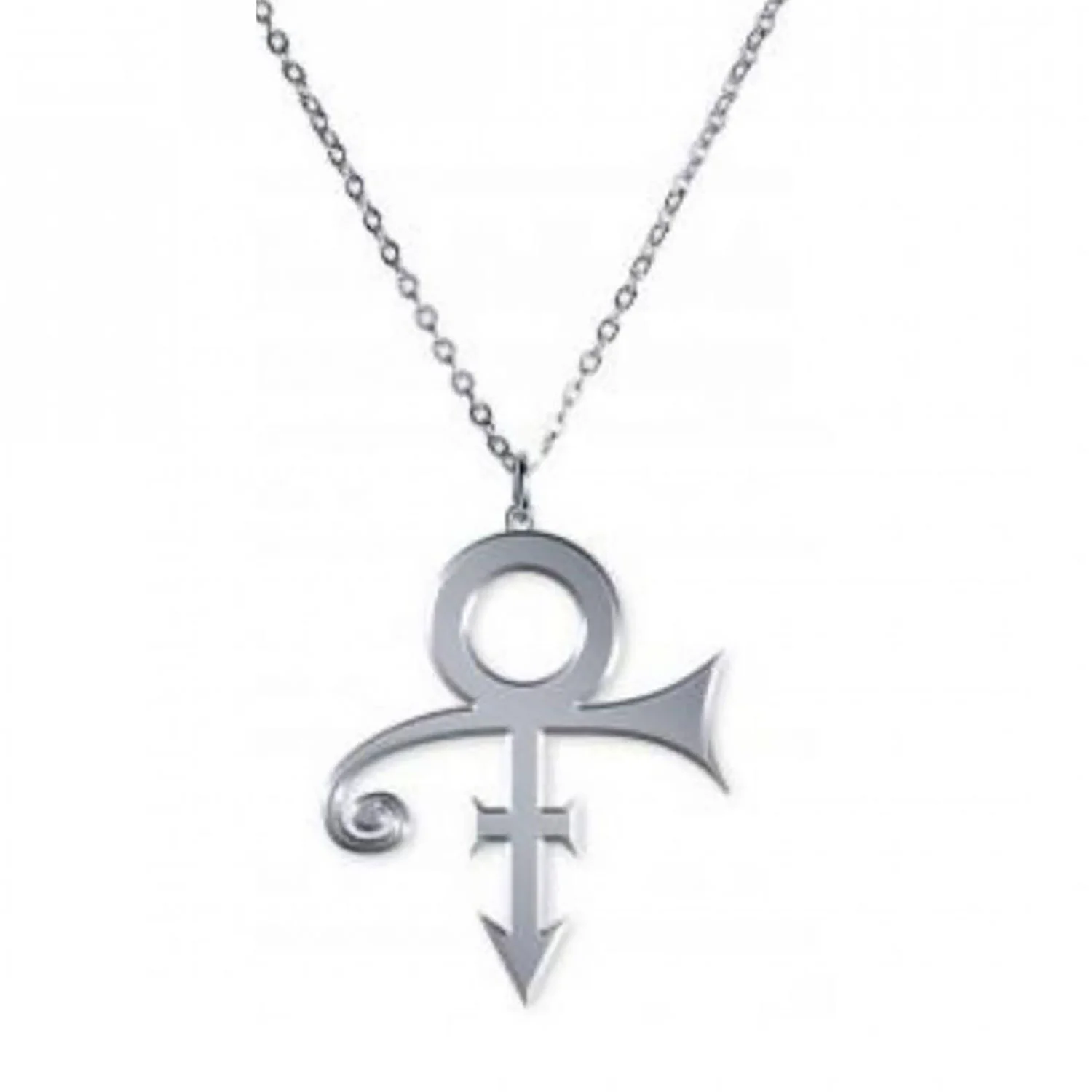 Silver Love Symbol Necklace Necklace