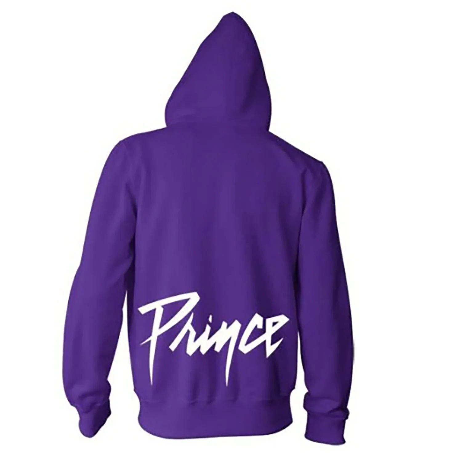Symbol Zip Hoodie Zippered Hooded Sweatshirt - Image 2