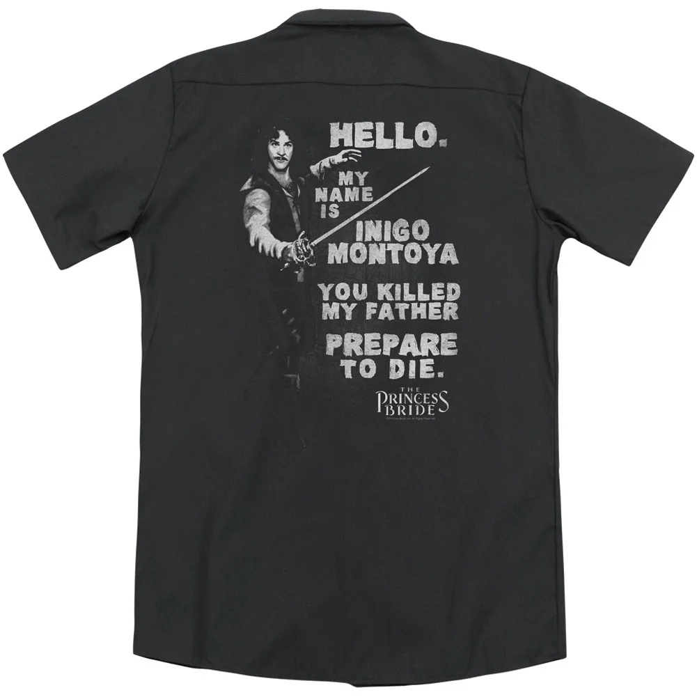 Hello Again (Back Print) Workshirt - Image 2