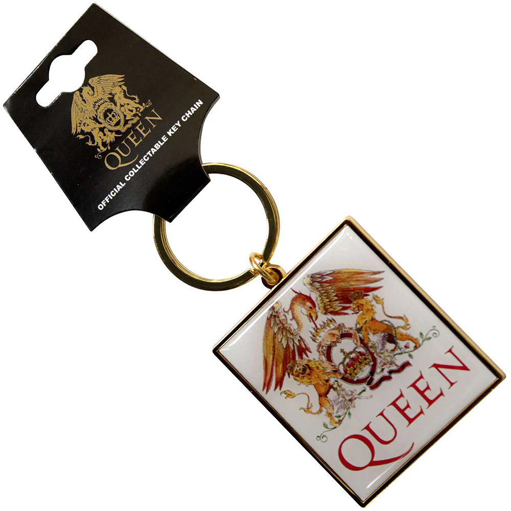 Classic Crest Metal Key Chain
