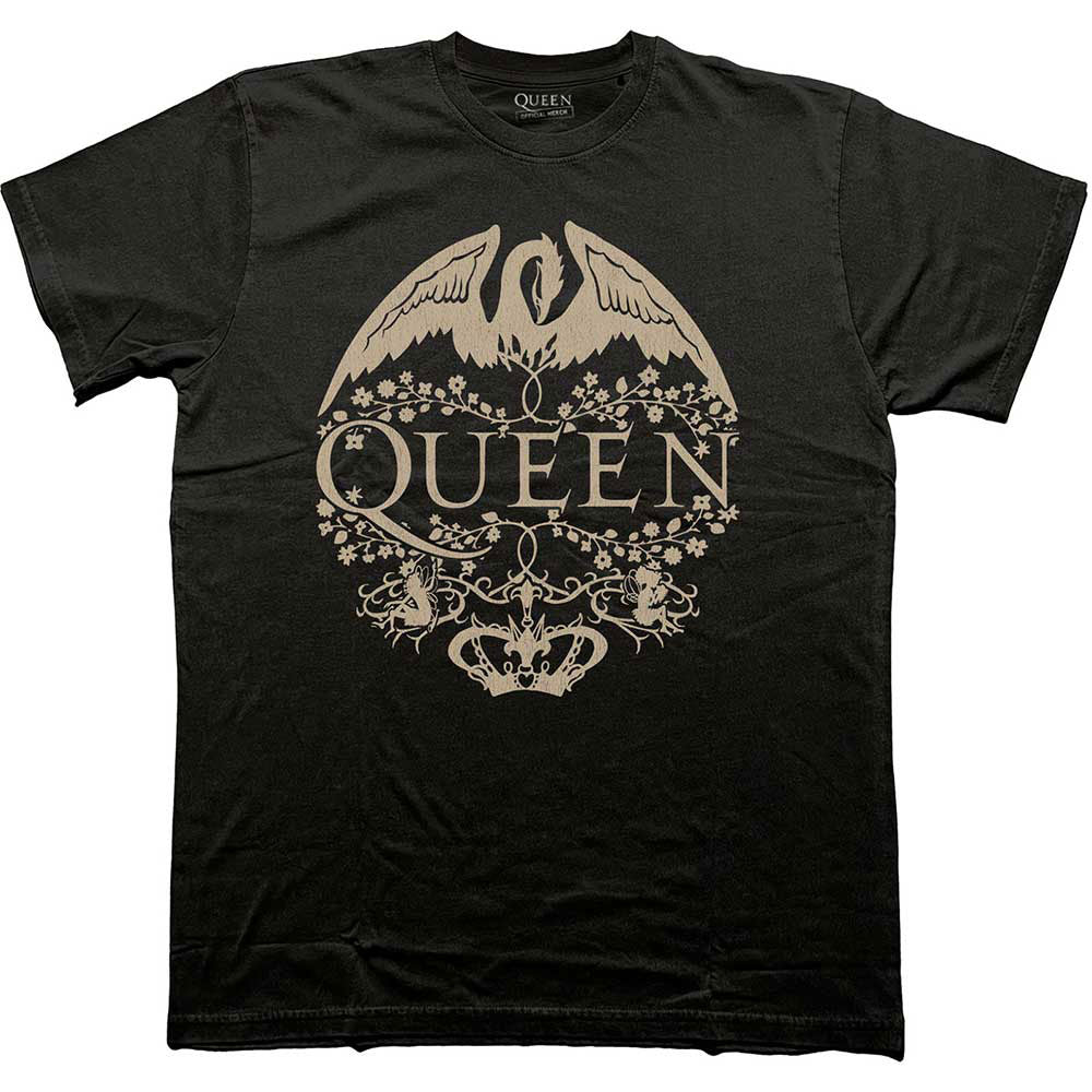 Floral Crest Mono T-shirt