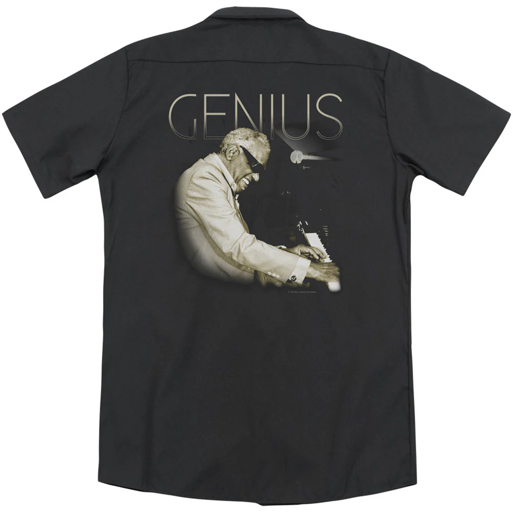 Genius(Back Print) Work Shirt - Image 2