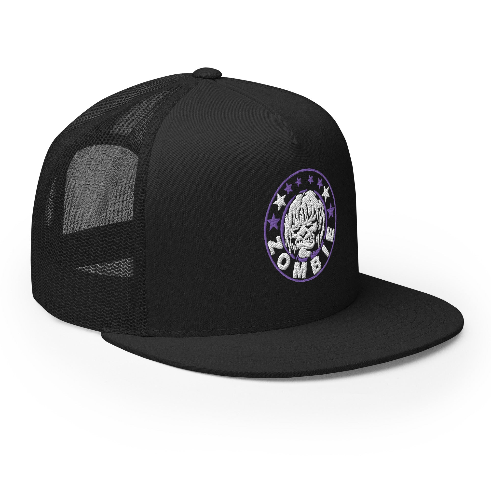 Rob Zombie - Creature Logo Flat Brim Trucker Hat - Image 3