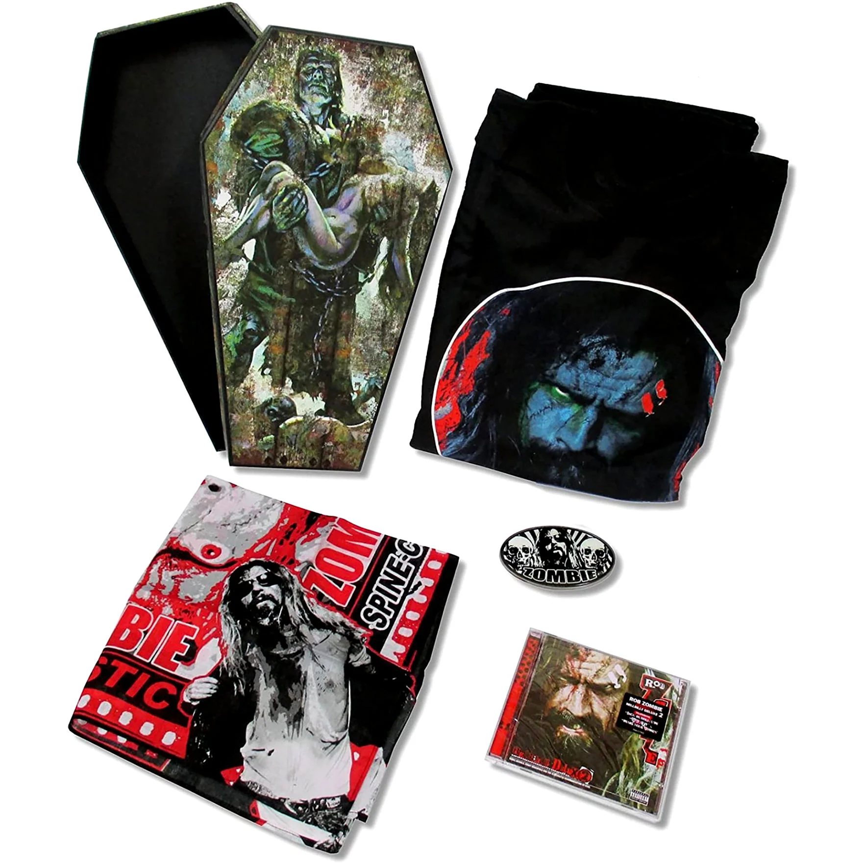 Hellbilly Deluxe 2 Limited Edition Coffin Box T-shirt - Image 2