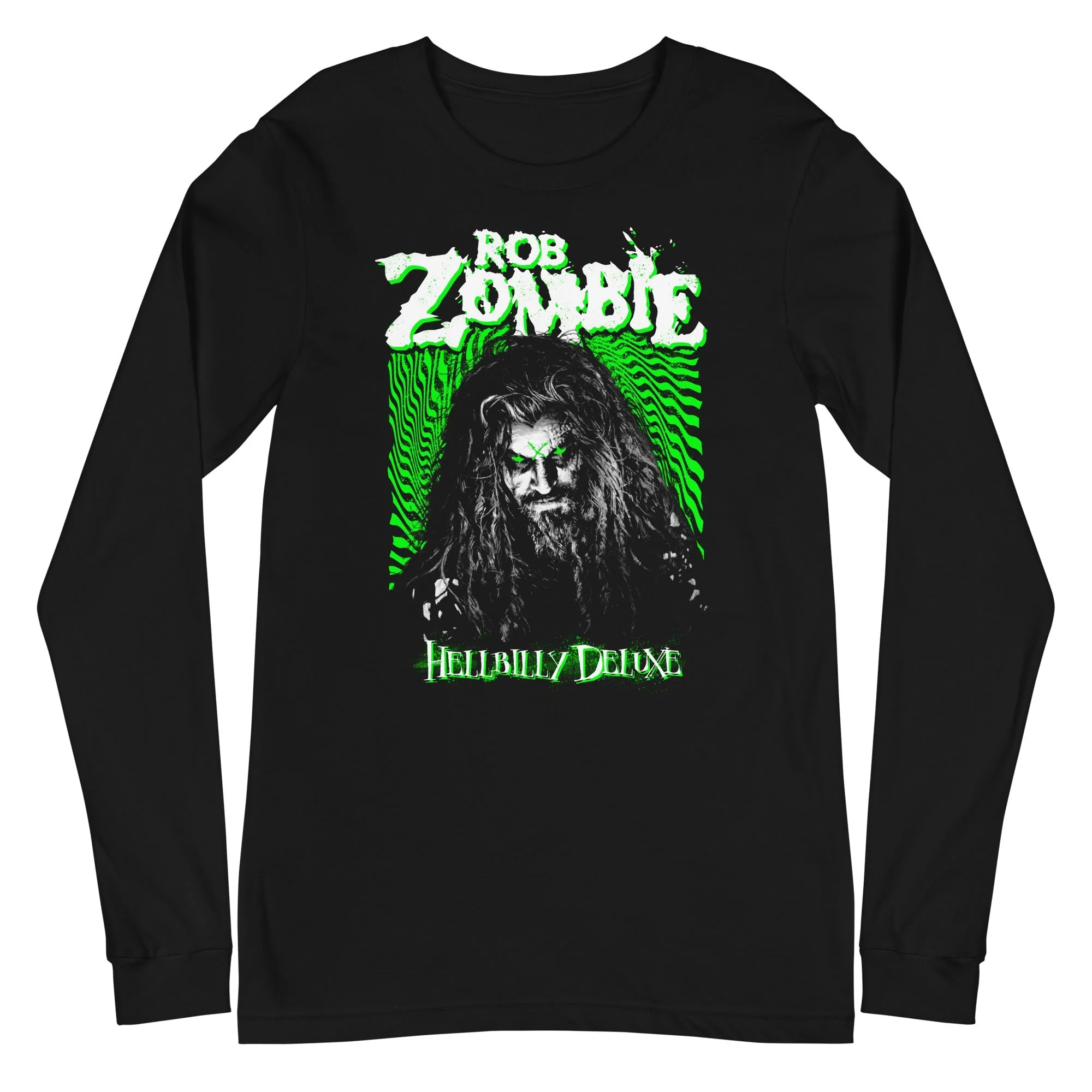 Rob Zombie - Hellbilly Green Long Sleeve T-Shirt