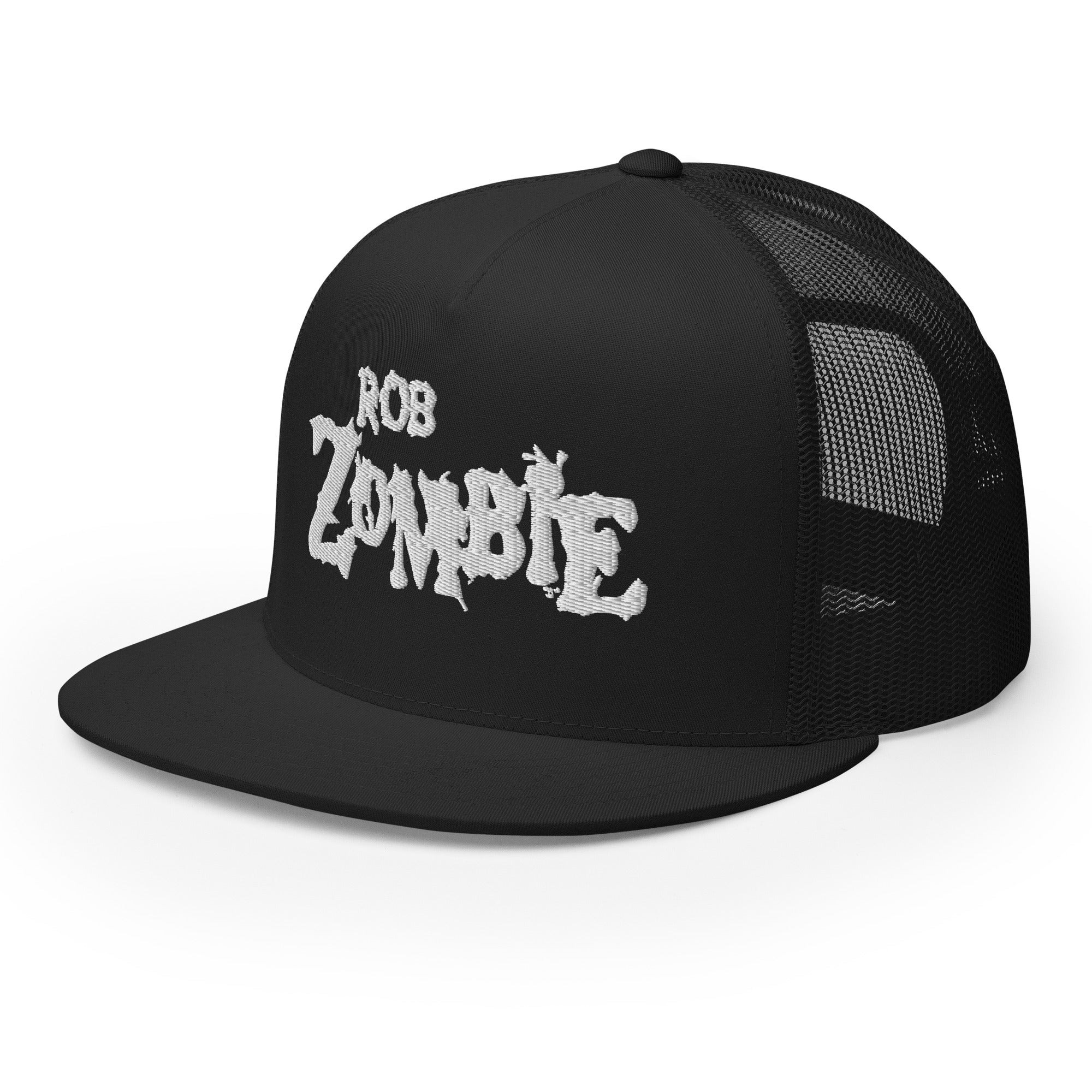 Rob Zombie - Logo Flat Brim Trucker Hat - Image 3