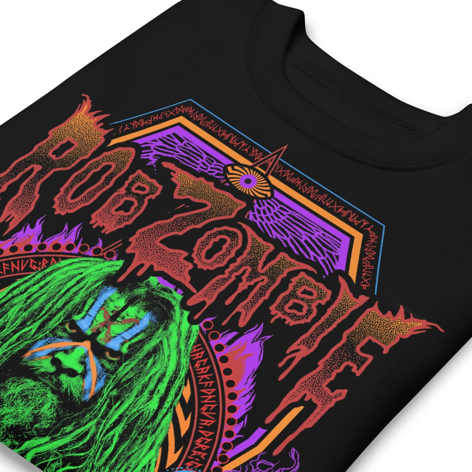 Rob Zombie - Psychedelic Jumbo Print Sweatshirt - Image 2
