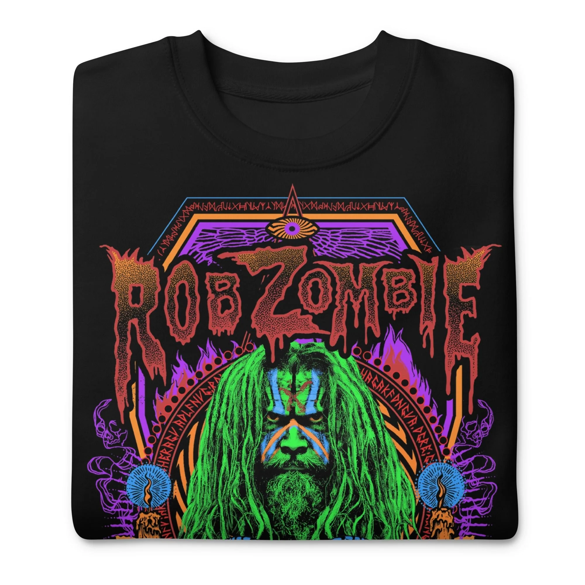 Rob Zombie - Psychedelic Jumbo Print Sweatshirt - Image 3