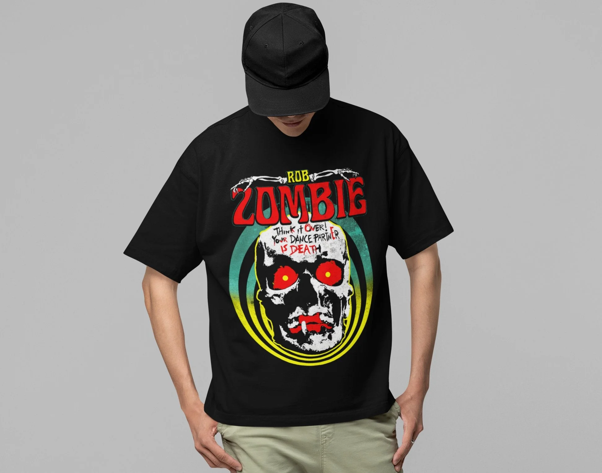 Rob Zombie - Think It Over Jumbo Print T-Shirt - Image 2