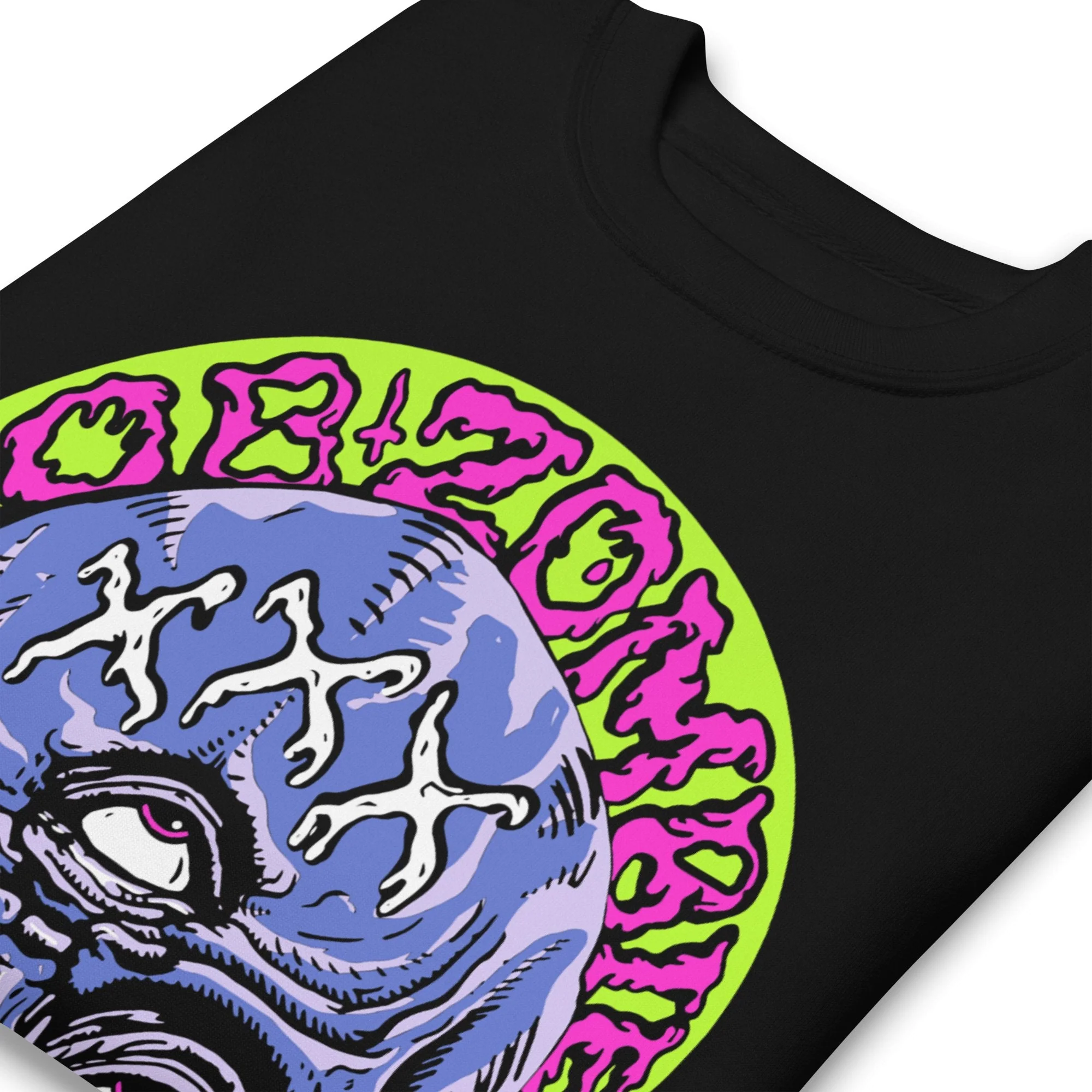 Rob Zombie - Triple Eye Jumbo Print Sweatshirt - Image 2