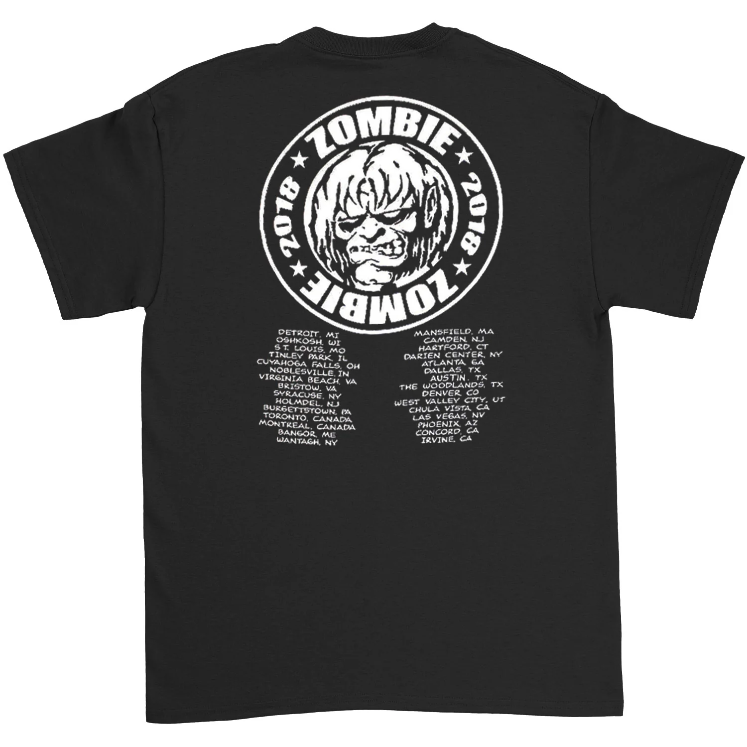Ugly Face 2018 Tour Slim Fit T-shirt - Image 2