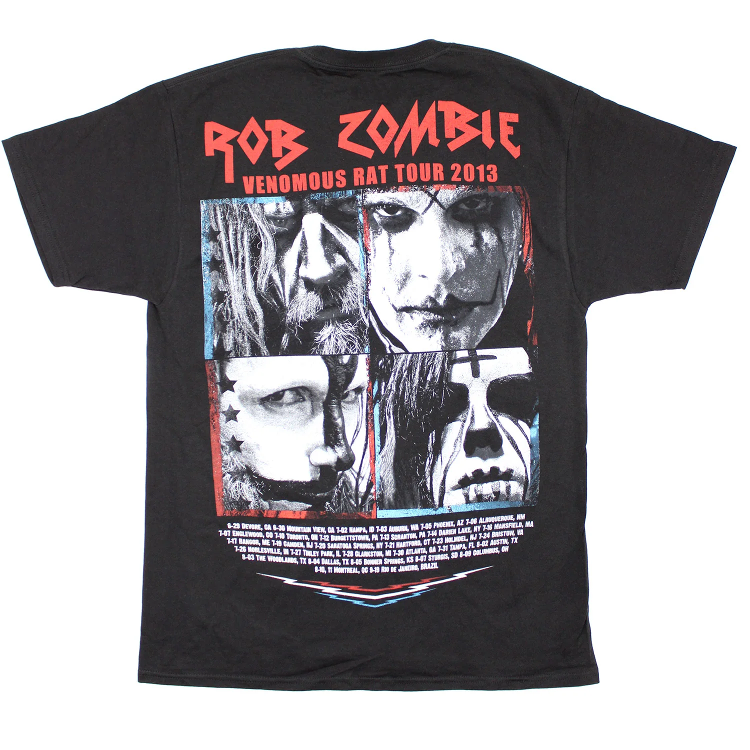 Venomous Rat Tour 2013 T-shirt - Image 2
