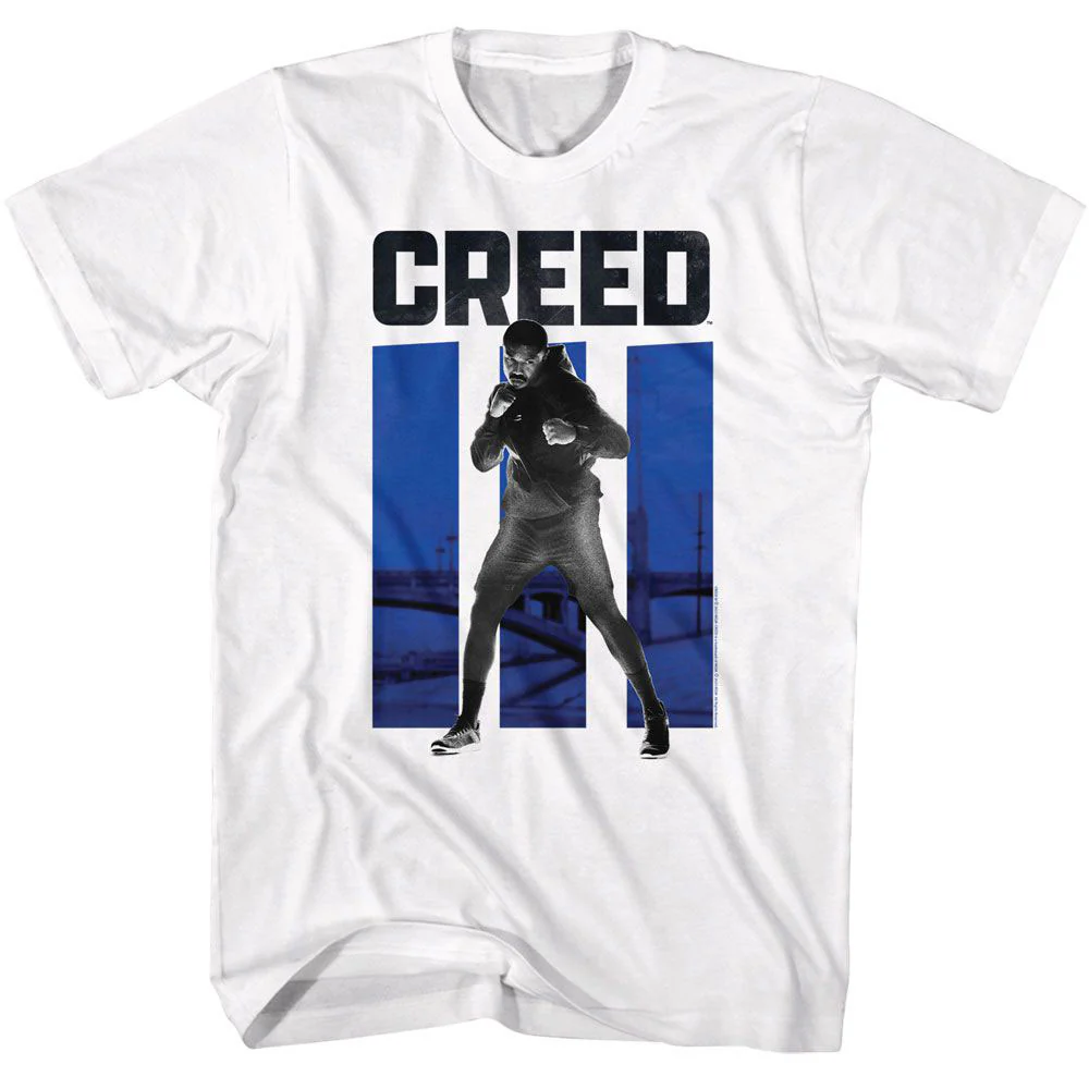 Rocky Creed 3 Blue Bars T-shirt