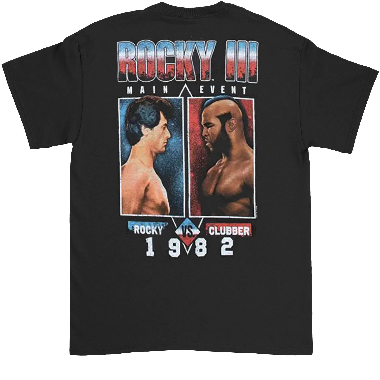 Rocky Vs Clubber Front And Back T-shirt - Image 2