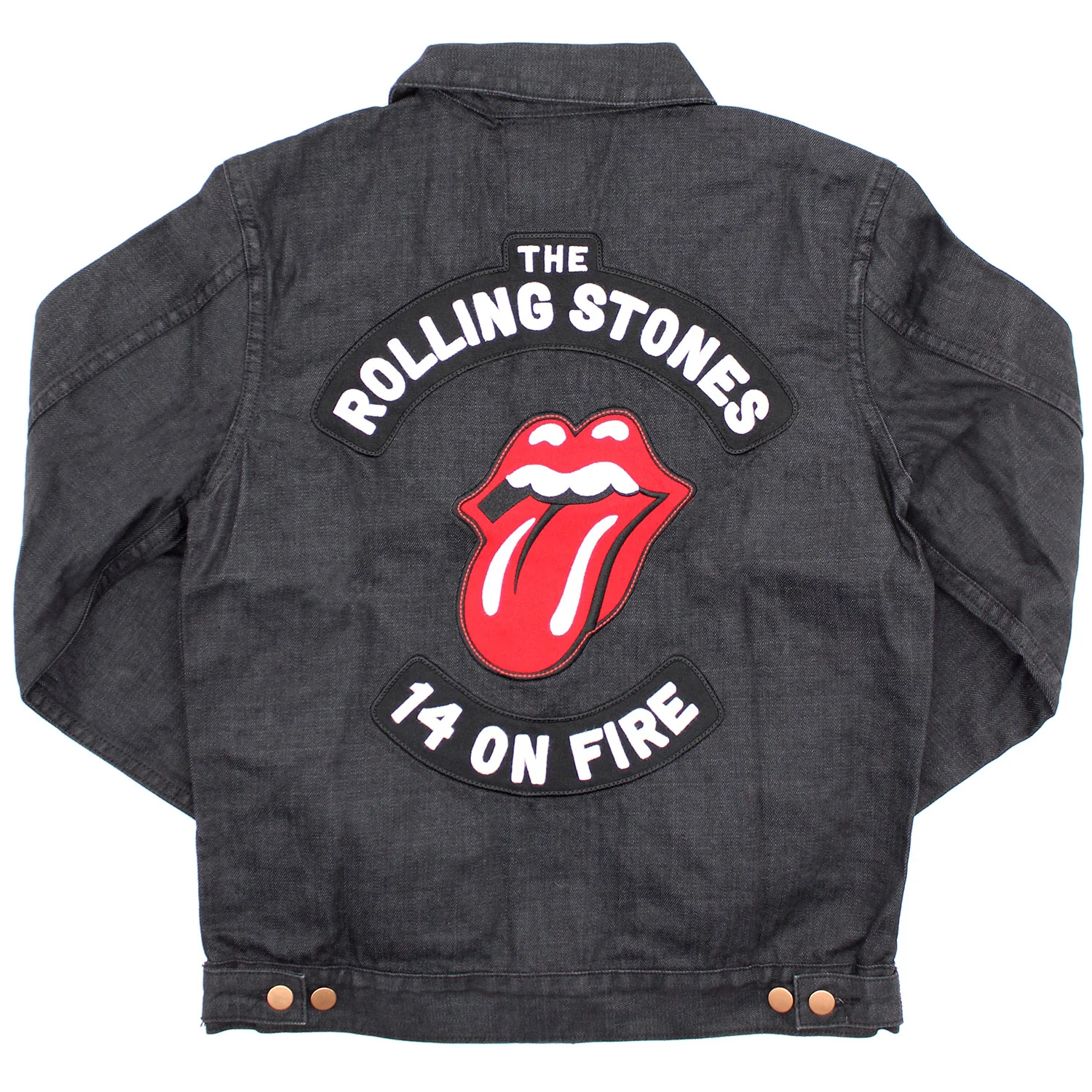14 On Fire Denim Jacket - Image 2