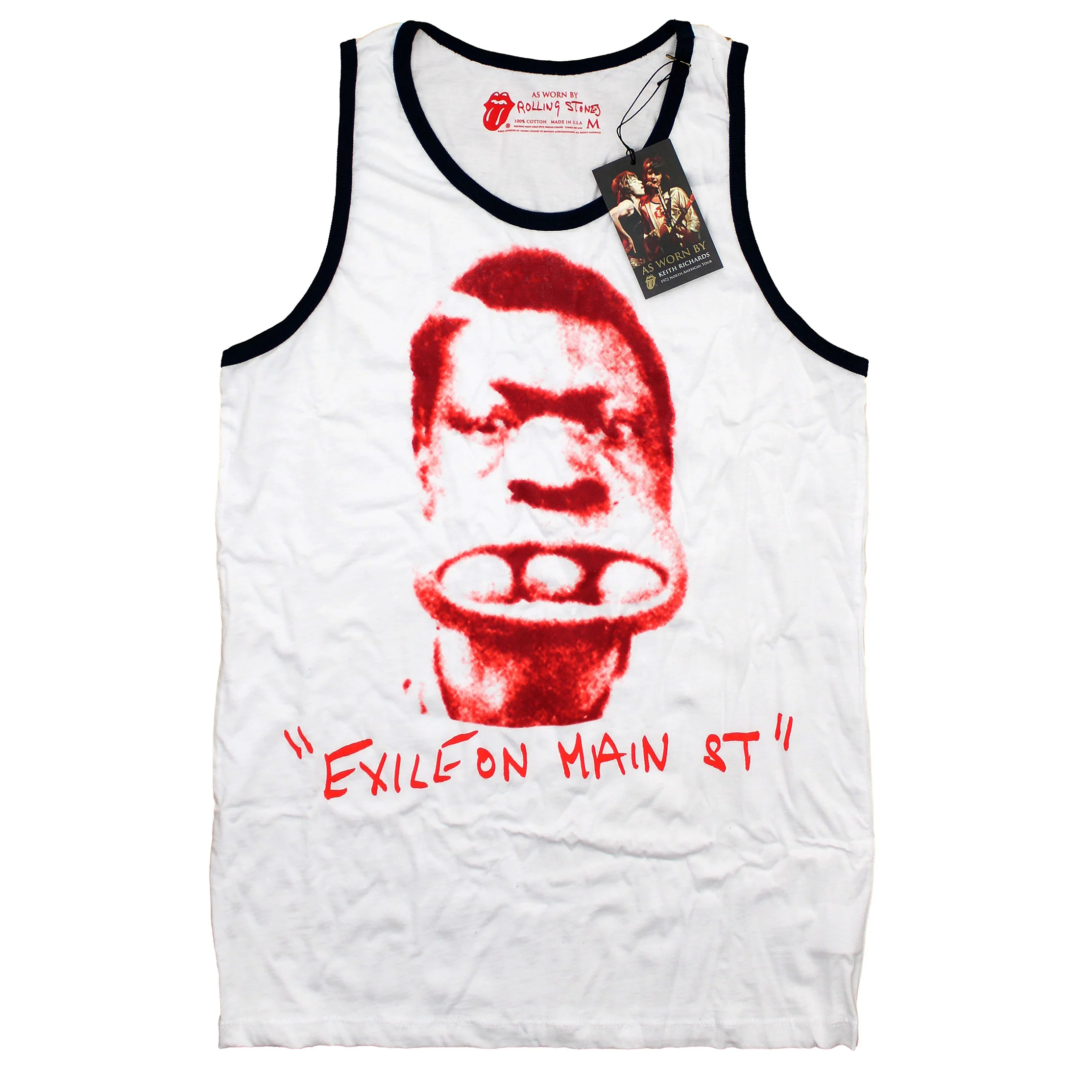 As Worn By Rolling Stones Limited Edition Mens Tank - Image 2