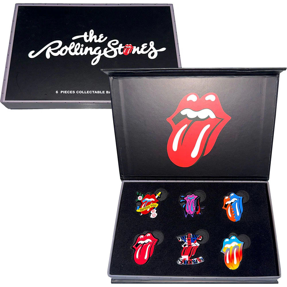Tongues Evolution 1 Pewter Pin Badge