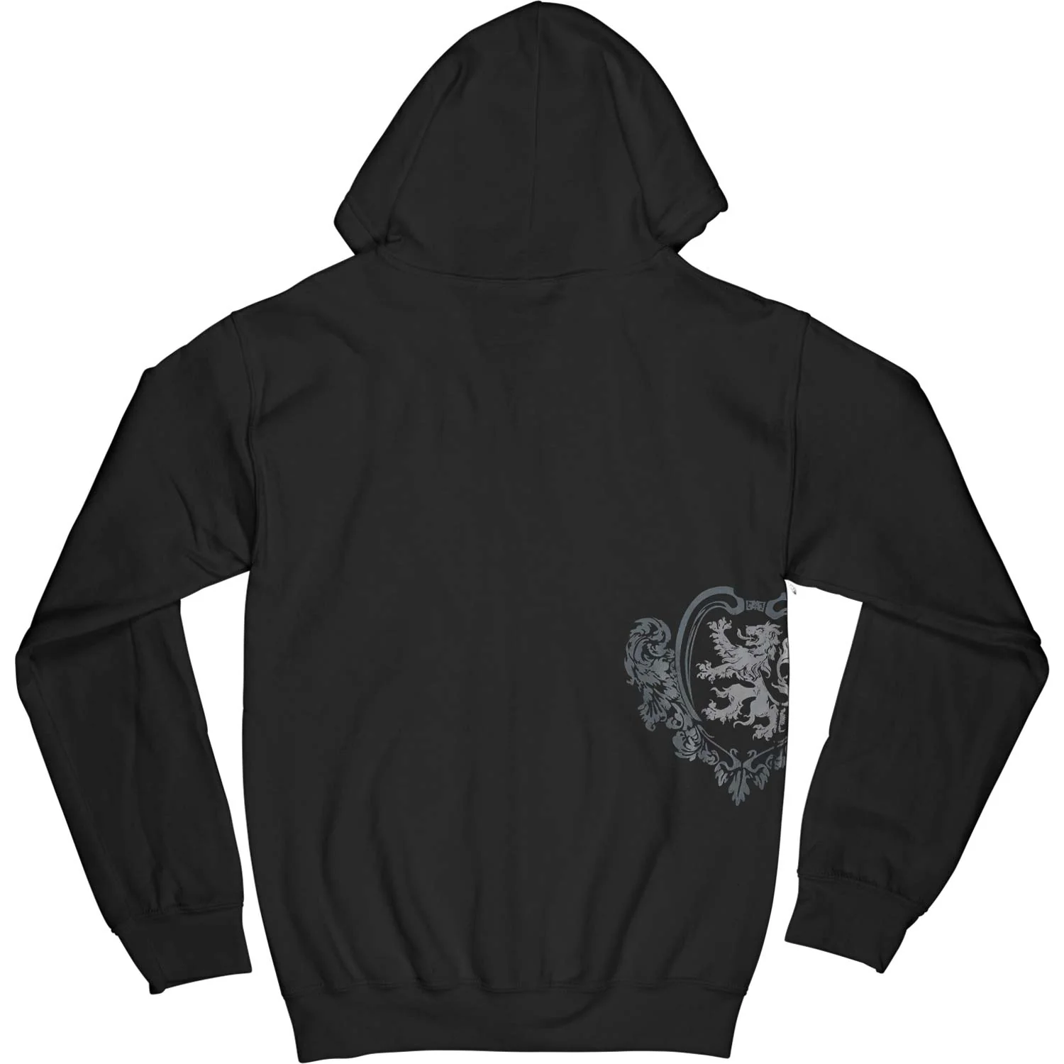 Crest Zippered Hooded Sweatshirt - Image 2