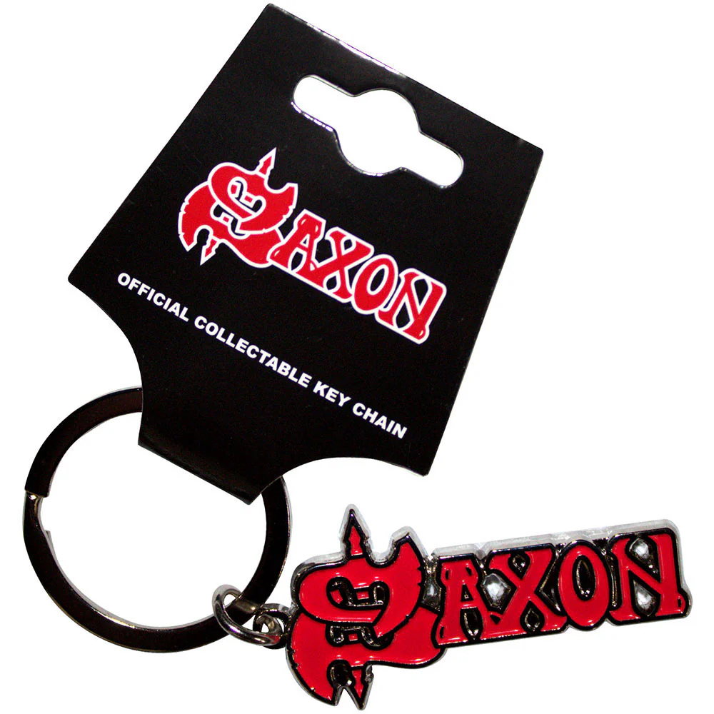 Red Logo Metal Key Chain