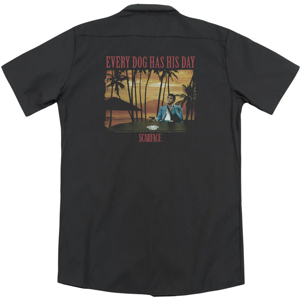 A Dog Day (Back Print) Workshirt - Image 2