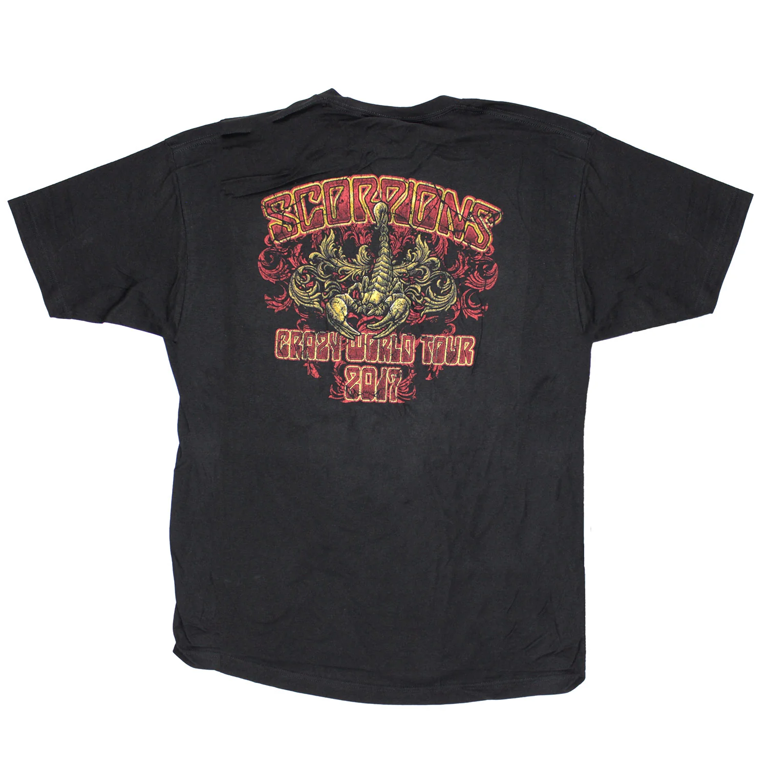 Crazy World Tour 2017 Slim Fit T-shirt - Image 2