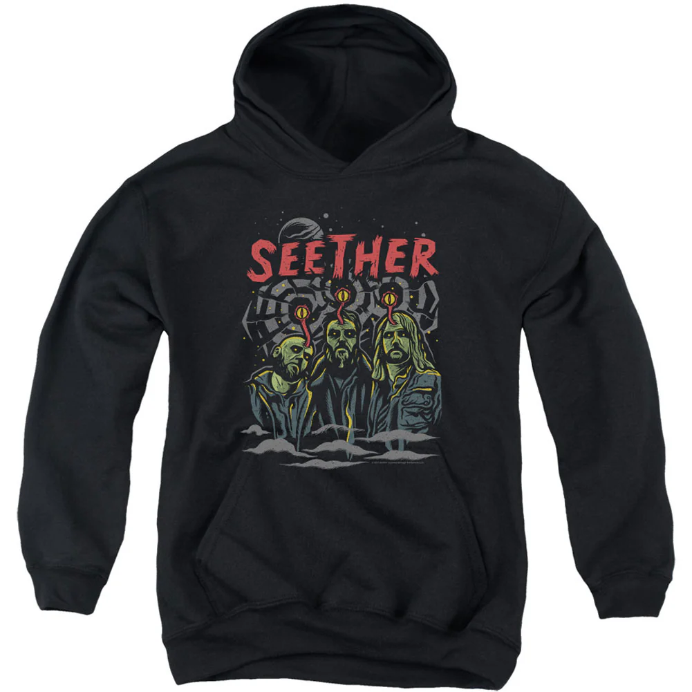 Mind Control Youth 50% Poly Hooded Sweatshirt