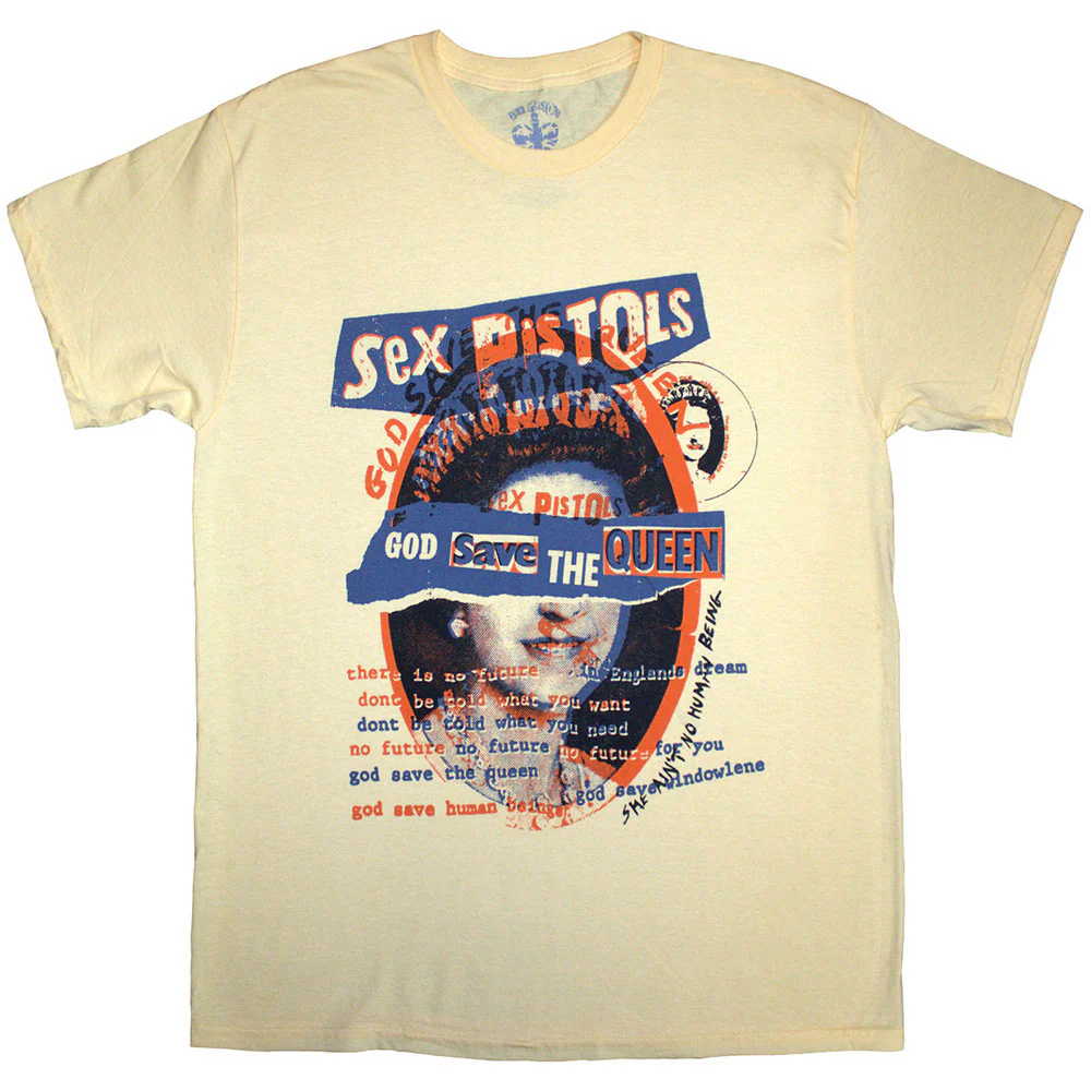 God Save The Queen Overlay T-shirt