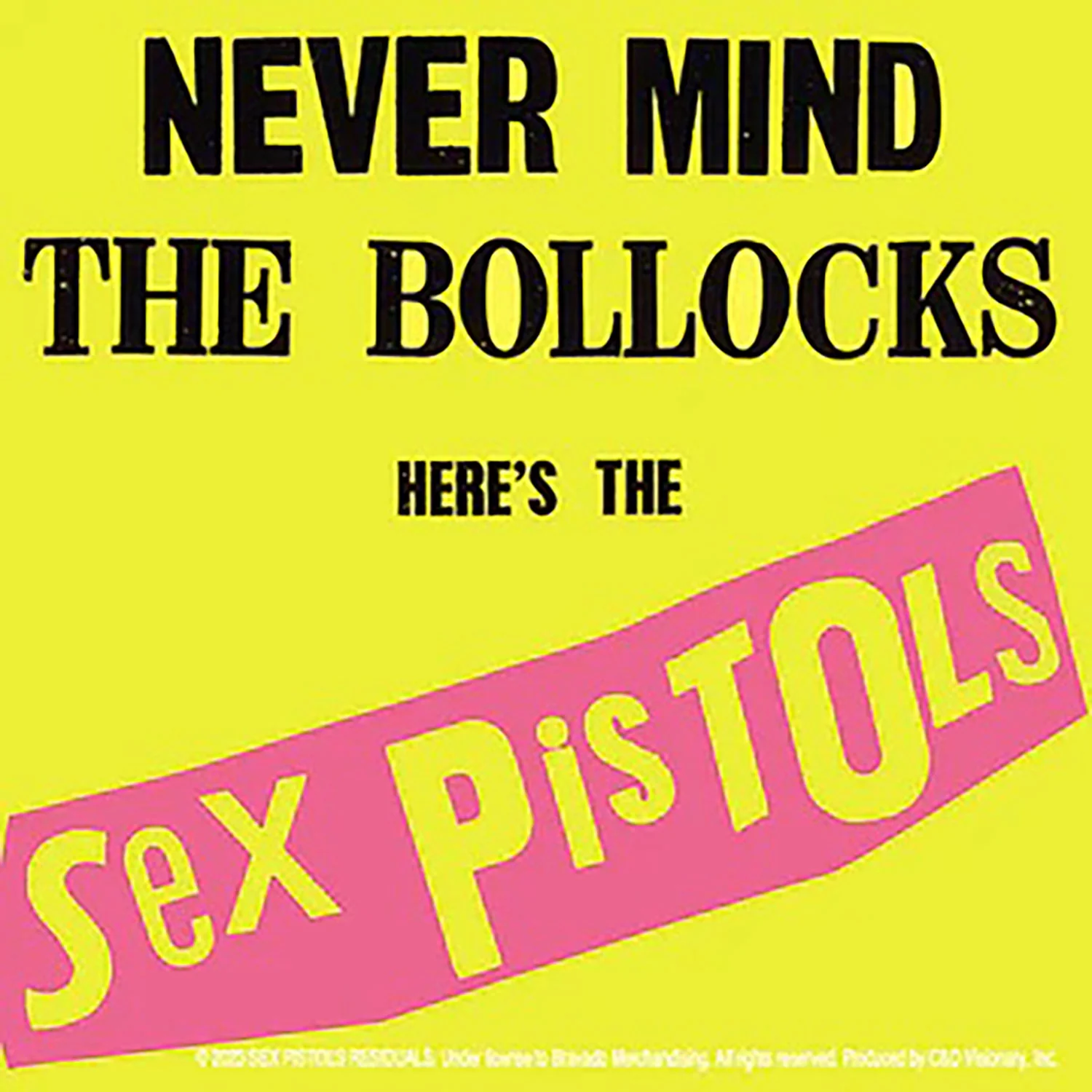Never Mind The Bullocks Sticker