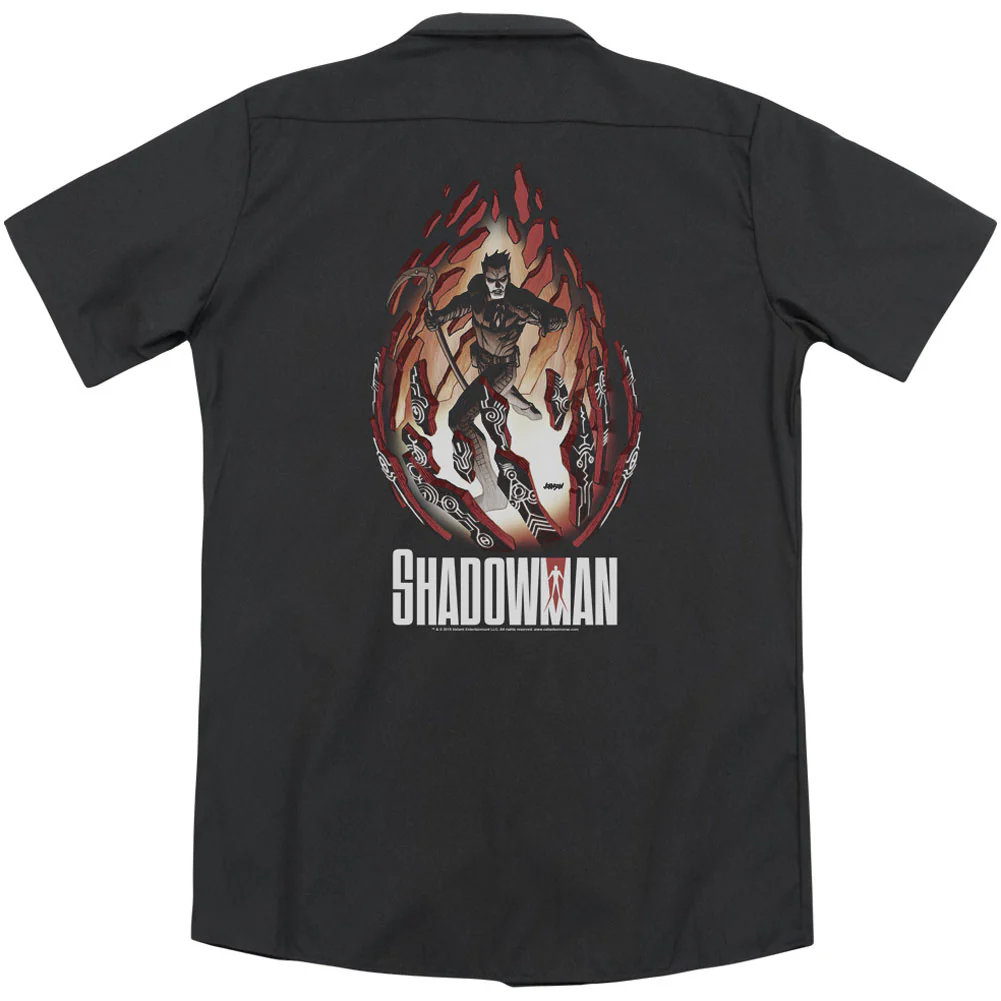 Burst(Back Print) Workshirt - Image 2