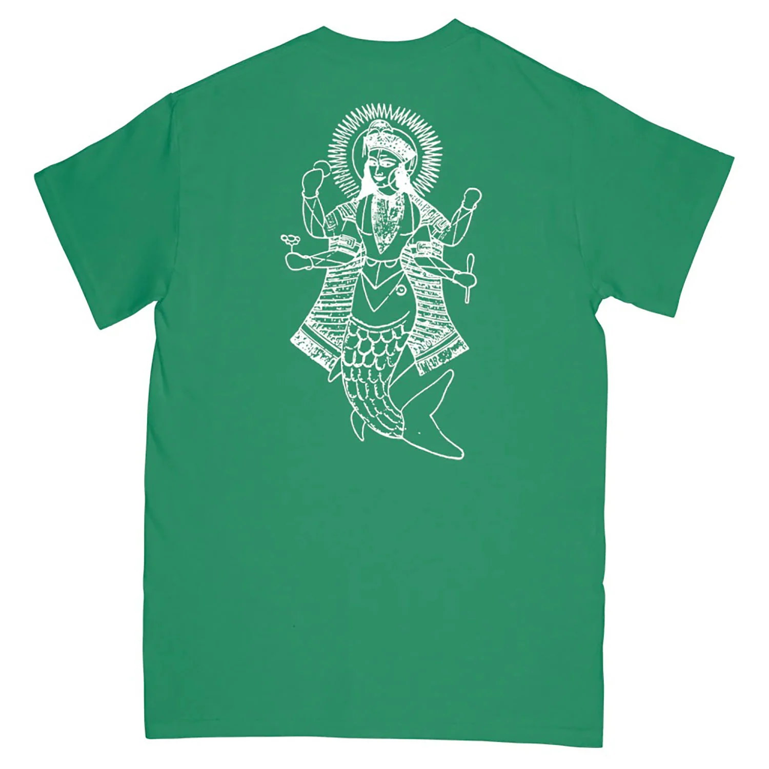 Matsya (Kelly Green) T-shirt - Image 2