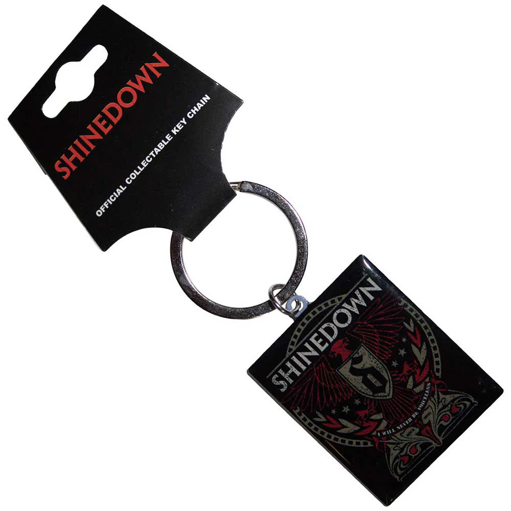 I Will Never Be Voiceless Metal Key Chain