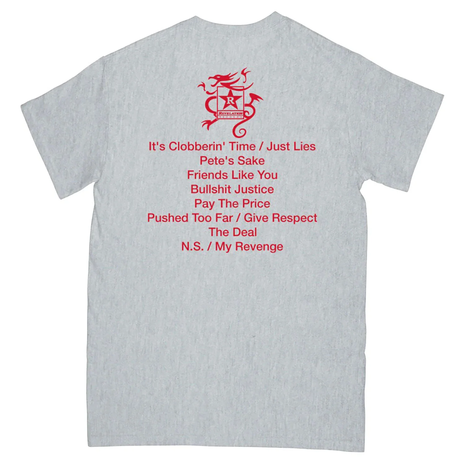 Sick Of It All x BJ Papas (Grey) T-shirt - Image 2